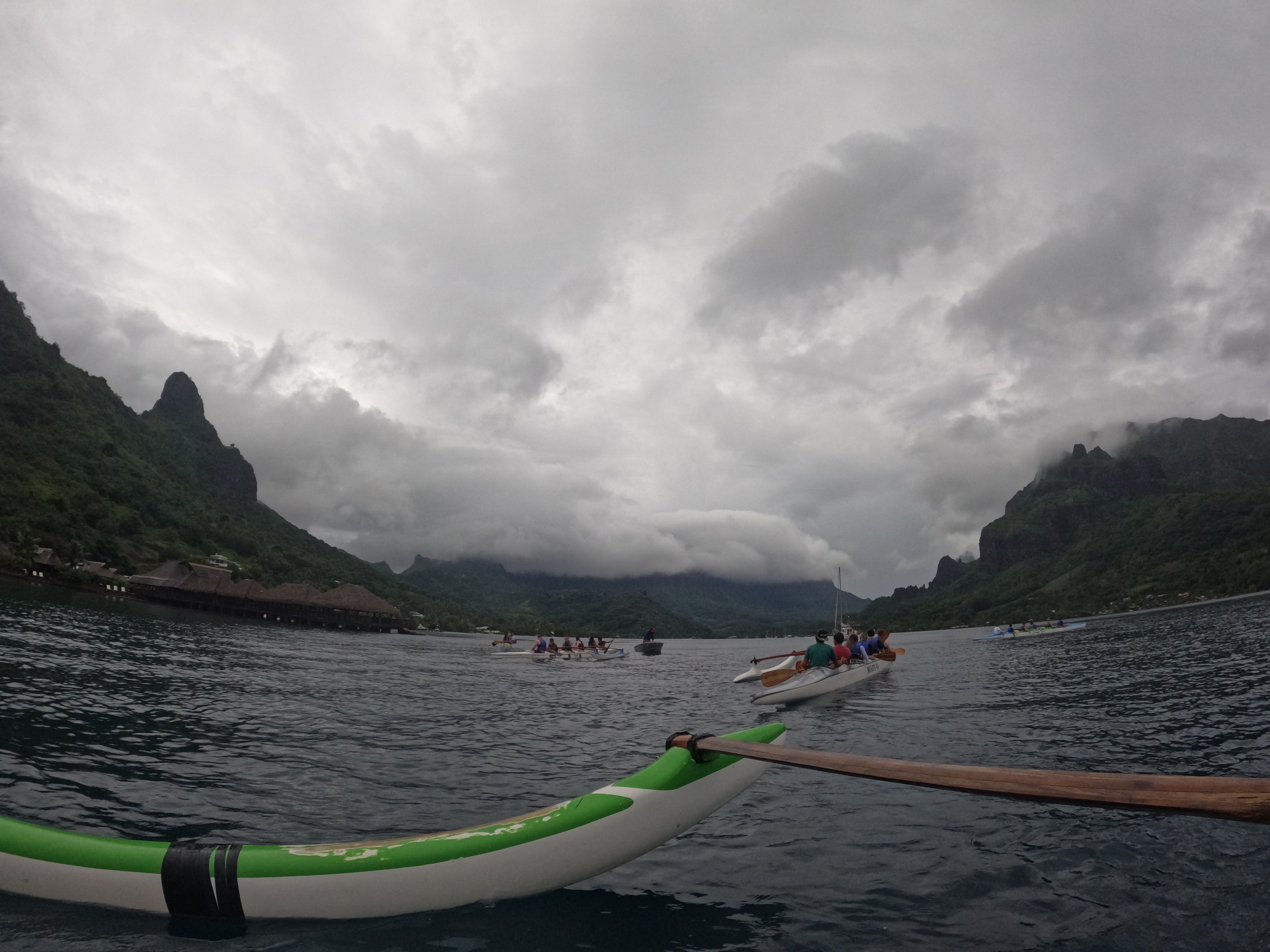 2022 Tahiti Taravao HXP - Day 2 (Arrival in Tahiti!, Narii & Escuela Teach us a Tahitian Dance, Ferry to Mo'orea / Moorea, Hiking, 18 in Small Truck, Va'a Canoes, Crepes)